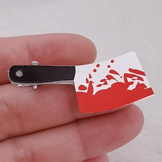 Bloody Cleaver Hair Clip