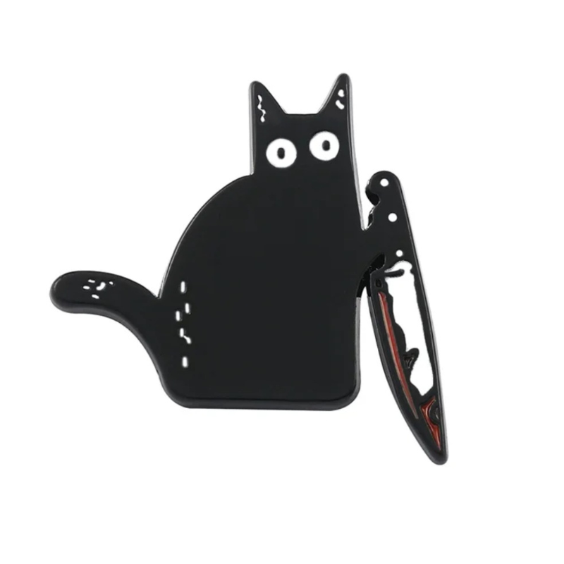 Killer Cat Pin